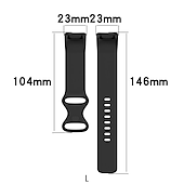 お買い得  Fitbitウォッチバンド-時計バンド のために Fitbit Charge 5 シリコーン 置換 ストラップ ソフト 高通気性 リストバンド