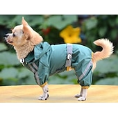 halpa Sadetakki-Koira Sadetakki Pentu Vaatteet Vedenkestävä Tuulenpitävä Vedenkestävä ulko- Koiran vaatteet for Bulldoggi Shiba Mopsi Chihuahua Small