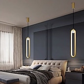 cheap Island Lights-40cm LED Pendant Light Single Design Aluminium Alloy Formal Modern Style Stylish Painted Finishes Dining Room Bedroom Lights 110-240V