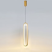 ieftine Lumini pandantive-8,3 cm lumina pandantiv cu design unic, finisaj vopsit din aliaj de aluminiu condus stil nordic 220-240v