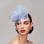 cheap Fascinators-Feather / Net Headbands / Fascinators Kentucky Derby Hat with 1 Piece Wedding / Party / Evening / Tea Party Headpiece