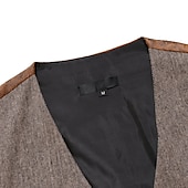 お買い得  ブレザーとウエストコート-レトリ／ヴィンテージ 20代の轟音 1920年代風 ベスト チョッキ 紳士 キングスマン 男性用 マスカレード パーティー／フォーマル バチェロレッテパーティー 成人 チョッキ