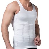 economico Maglie da uomo-Per uomo Gilet d&#039;allenamento Gilet snellente da allenamento a maglia calda Modellatore del corpo Controllo addominale Perdita di peso Allenamento addominali Per Allenamento in Palestra Allenamento