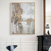 economico Quadri astratti-pittura a olio fatta a mano dipinta a mano arte della parete moderna astratta decorazione della casa arredamento tela arrotolata senza cornice non stirata