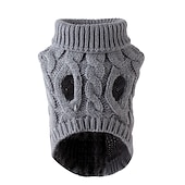 billiga Tröjor-Hund Katt Tröjor Jumper Mode Ledigt Vinter Varm Andningsfunktion Mjuk Tvättbar Bekväm Utomhus Ledigt / vardag Hundkläder for Bichon Frisé Pommeran valpen eller det lilla husdjuret Fjäril Small