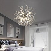 Χαμηλού Κόστους Σχέδιο Sputnik-40/50/55/60 εκ. led μενταγιόν φωτιστικό σπούτνικ σχέδιο υδρόγειο μεταλλικό μοντέρνο στυλ υδρόγειο floral στυλ επιμεταλλωμένο καλλιτεχνικό μοντέρνο 220-240v