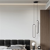 cheap Island Lights-40cm LED Pendant Light Single Design Aluminium Alloy Formal Modern Style Stylish Painted Finishes Dining Room Bedroom Lights 110-240V