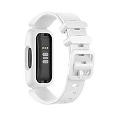 Недорогие Ремешки для часов Fitbit-ремешки для часов, совместимые с трекером fitbit ace 3 для детей, мягкие силиконовые ремешки для аксессуаров, замена ремешков для fitbit ace 3, (без трекера)