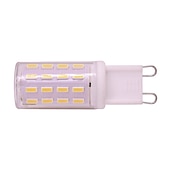 cheap LED Bi-pin Lights-10Pcs 4Pcs 1Pc G9 LED Bulb 4014 63SMD 3W bi-pin T3 JC Type AC/DC12-24V 30W Halogen Equivalent dimmable for Outdoor Landscape Lighting Deck Stair Step Path Lights