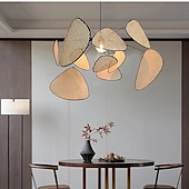 abordables Luces colgantes-60/80/100 cm sputnik design lámpara colgante led metal estilo vintage sputnik acabados pintados vintage country 220-240v