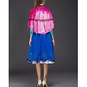 billige Voksenkostymer-Anna Kjoler Drakter Maskerade Jul søt stil Fest Film-Cosplay for Dame Voksne Jul Karneval Maskerade