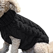billiga Tröjor-Hund Katt Tröjor Jumper Mode Ledigt Vinter Varm Andningsfunktion Mjuk Tvättbar Bekväm Utomhus Ledigt / vardag Hundkläder for Bichon Frisé Pommeran valpen eller det lilla husdjuret Fjäril Small