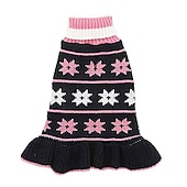 abordables Vêtements &amp; accessoires-Chien Petits Animaux à Fourrure N / C Pull Robe Manteau pour Chien Robe pour Chien Chemise pour Chien / T-shirt pour Chien Chaud Vêtements pour chiens