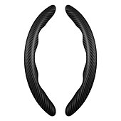 economico Copristerzo per auto-coprivolanti coprivolante modello in fibra di carbonio per donna&amp;amp;uomo, accessorio per auto sicuro e antiscivolo blu / rosa cipria / nero per universale tutti gli anni
