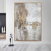 economico Quadri astratti-pittura a olio fatta a mano dipinta a mano arte della parete moderna astratta decorazione della casa arredamento tela arrotolata senza cornice non stirata