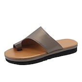 abordables Sandales Décontractées-Sandales à imprimé léopard pour femmes avec talon compensé - élégantes et confortables pour les tenues décontractées d&#039;été