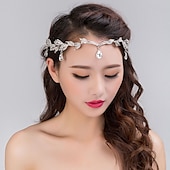 baratos Capacete de Casamento-Cristal / Liga Crown Tiaras / Peça para Cabeça com Cristal / Strass 1 PC Casamento / Ocasião Especial Capacete