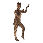 cheap Printing-Patterned Zentai Suits Skin Suit Full Body Suit Animal Monster Anne Takamaki / Panther Carnival Costume Full Body Suit Men&#039;s Women&#039;s Sex Leopard Print Animal Fur Pattern Spandex Lycra Costume for