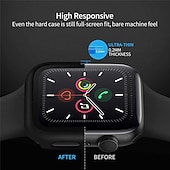 economico Cover per smartwatch-Custodie Compatibile con Apple  iWatch Series SE / 6/5/4/3/2/1 PC Guarda Copertina