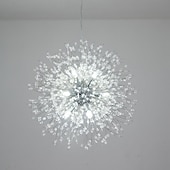 Χαμηλού Κόστους Σχέδιο Sputnik-40/50/55/60 εκ. led μενταγιόν φωτιστικό σπούτνικ σχέδιο υδρόγειο μεταλλικό μοντέρνο στυλ υδρόγειο floral στυλ επιμεταλλωμένο καλλιτεχνικό μοντέρνο 220-240v