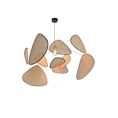 abordables Luces colgantes-60/80/100 cm sputnik design lámpara colgante led metal estilo vintage sputnik acabados pintados vintage country 220-240v