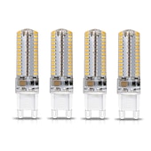 olcso Kéttűs LED-es izzók-10db 5w e14 g4 g9 bi pin led fekvő villanykörte 104leds smd 3014 500lm 50w halogén megfelelő otthoni világításhoz ac110v ac220v