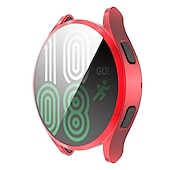 economico Cover per smartwatch-Custodia per orologi con protezione per lo schermo Compatibile con Samsung Galaxy Watch 5 Pro 45mm / Watch 5 40/44mm / Watch 4 Classic 42/46mm / Watch 4 40/44mm Resistente ai graffi Tutto intorno