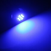 cheap LED Corn Lights-10pcs 4pcs 2pcs 0.8W LED Light Bulb 100lm T10 8 LED Beads SMD 2835 for License Plate Dome Map Light 12V