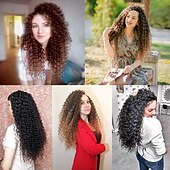cheap Crochet Hair-22 Inch Ocean Wave Crochet Hair 3 packs Wave Deep Twist Braiding Hair Deep Ripple Crochet Synthetic Braids Hair Extension  22inch 3packs