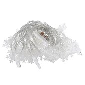 abordables Lumières de Noël-Guirlande lumineuse élégante pour réception de mariage, alimentée par piles AA, étoiles sphériques à LED, étanche, éclairage extérieur/intérieur, éclairage chaleureux pour la décoration du nouvel an