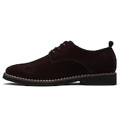 abordables Semi-formel-chaussures oxford en similicuir bleu marine pour hommes - chaussures formelles classiques à lacets avec semelle confortable pour les occasions professionnelles et décontractées