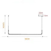 billige Øylys-90/120 cm led pendel enkelt design moderne nordisk svart gull lysekrone aluminium stilig øy lys malt finish kunstnerisk 110-120v 220-240v