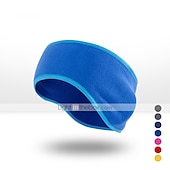 preiswerte Mützen, Hüte &amp; Visor-Schweiß Stirnband Ohrenwärmer Herren Damen Kopfbedeckung Einfarbig warm halten Windundurchlässig Atmungsaktiv für Fitness Laufen Joggen Herbst Winter Frühling Schwarz Fuchsie Grau