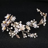 cheap Headbands-Headbands Headdress Headpiece Alloy Wedding Special Occasion Wedding Bridal With Crystals Crystals / Rhinestones Headpiece Headwear dress to impress