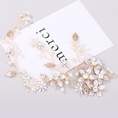 cheap Headbands-Headbands Headdress Headpiece Alloy Wedding Special Occasion Wedding Bridal With Crystals Crystals / Rhinestones Headpiece Headwear dress to impress