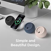economico Supporto per telefono-supporto per telefono Portatile Leggero Consente l&#039;utilizzo degli accessori MagSafe Porta telefono per Ufficio Da scrivania Comodino Compatibile con iPhone 13 iPhone 12 Appendini per cellulare