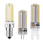 olcso Kéttűs LED-es izzók-10db 5w e14 g4 g9 bi pin led fekvő villanykörte 104leds smd 3014 500lm 50w halogén megfelelő otthoni világításhoz ac110v ac220v