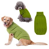 ieftine Pulovere-Câini Pulovere Haine pentru catelus Jumper Modă stil minimalist Îmbrăcăminte pentru câini for Corgi Beagle Shiba Inu Mops Pudel