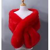 voordelige Sjaals &amp; Wikkels-Klassiek Retro vintage Jaren 1920 Sjaal van imitatiebont Omslagdoeken The Great Gatsby Bruiloftsgast Kostuum Dames Kerstmis Carnaval Maskerade Bruiloft Bruiloft gast Feest / Uitgaan Volwassenen Sjaal