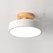 halpa Pinta-asennettavat ja puoliksi pinta-asennettavat-20 cm kattovalaisimet geometriset muodot uppoasennettavat valot metalli maalatut viimeistelyt led moderni 220-240v