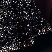 halpa Juhlamekot-Lapset Tyttöjen Mekko Yhtenäinen Lyhythihainen Juhla Syntymäpäivä Rypytetty Silmukka söpö tyyli Prinsessa Polyesteri Maxi A linjainen mekko Tyllimekko Syksy Talvi 3-12 vuotta Hopea Musta Rubiini