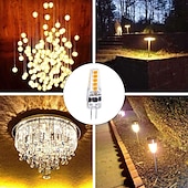 voordelige Ledlampen met twee pinnen-10st g4 led lamp niet-dimbare ac220v g4 bi-pin gloeilamp 1.5w (20w halogeenlamp vervanging) warm wit en wit twee kleurtemperatuur