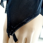 cheap Figure Skating Dresses-Figure Skating Dress Women's Girls' Ice Skating Dress Outfits Black Open Back Asymmetric Hem Spandex Mesh High Elasticity Competition Skating Wear Sequin Long Sleeve Figure Skating