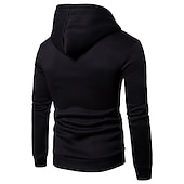 tanie podstawowe dresy-Męskie Dres Bluza Ściągana na sznurek 2-częściowa Litera Zestaw strojów Zestawy odzież Wiosna Jesień Zima Czarny Biały Trening w siłowni Jogging Szkolenie Keep Warm Miękka Odprowadza wilgoć Normalny