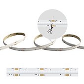 billiga COB Strip Lights-32.8ft 10m cob wifi led smarta strip-ljus juldekor musik sync rgb färg ändras med arbete med alexa google för sovrum hem tv bakgrundsbelysning DIY inredning