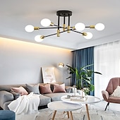 cheap Sputnik Design-LED Ceiling Light 60 cm Sputnik Design Chandelier Metal Artistic Style Sputnik Industrial Painted Finishes Artistic Nordic Style 110-120V 220-240V