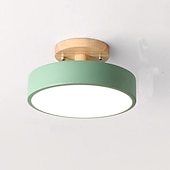 halpa Pinta-asennettavat ja puoliksi pinta-asennettavat-20 cm kattovalaisimet geometriset muodot uppoasennettavat valot metalli maalatut viimeistelyt led moderni 220-240v