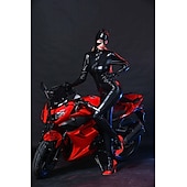 abordables Brillant-Femme Cinquante nuances Uniforme sexy Sexy dame Déguisement Sexy Costumes complets Costumes sexy Lingerie