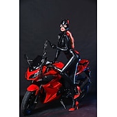 abordables Brillant-Femme Cinquante nuances Uniforme sexy Sexy dame Déguisement Sexy Costumes complets Costumes sexy Lingerie