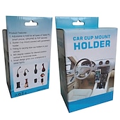 cheap Car Holder-Car Phone Holder Mount Hands-Free Cup Holder Cup Phone Holder for Car Height Mount Compatible with iPhone Samsung and All Cell Phones Adjustable Pole Never Shake &amp; Bumpy Roads Friendly Phone